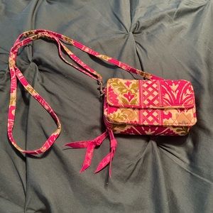 Vera Bradley crossbody wallet